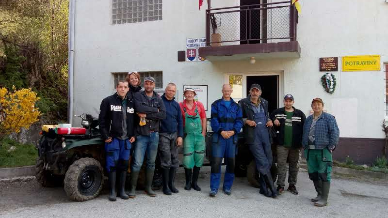 Spoločne za čistú Muránku 26.4.2019 Spoločne za čistú Muránku 26.4.2019